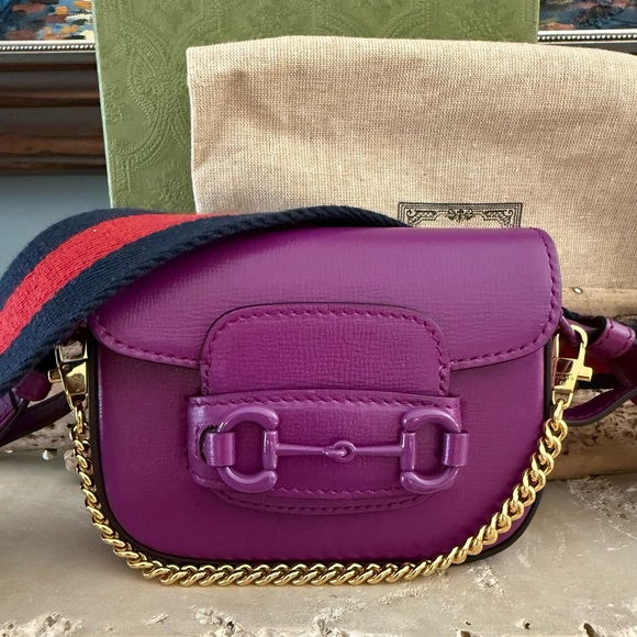 GUCCI Horsebit 1955 Mini Bag - Picture 1 of 6